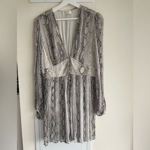ZIMMERMANN snake print playsuit
